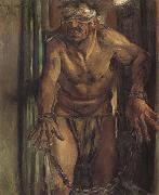 Lovis Corinth Samson Blinded oil painting on canvas
